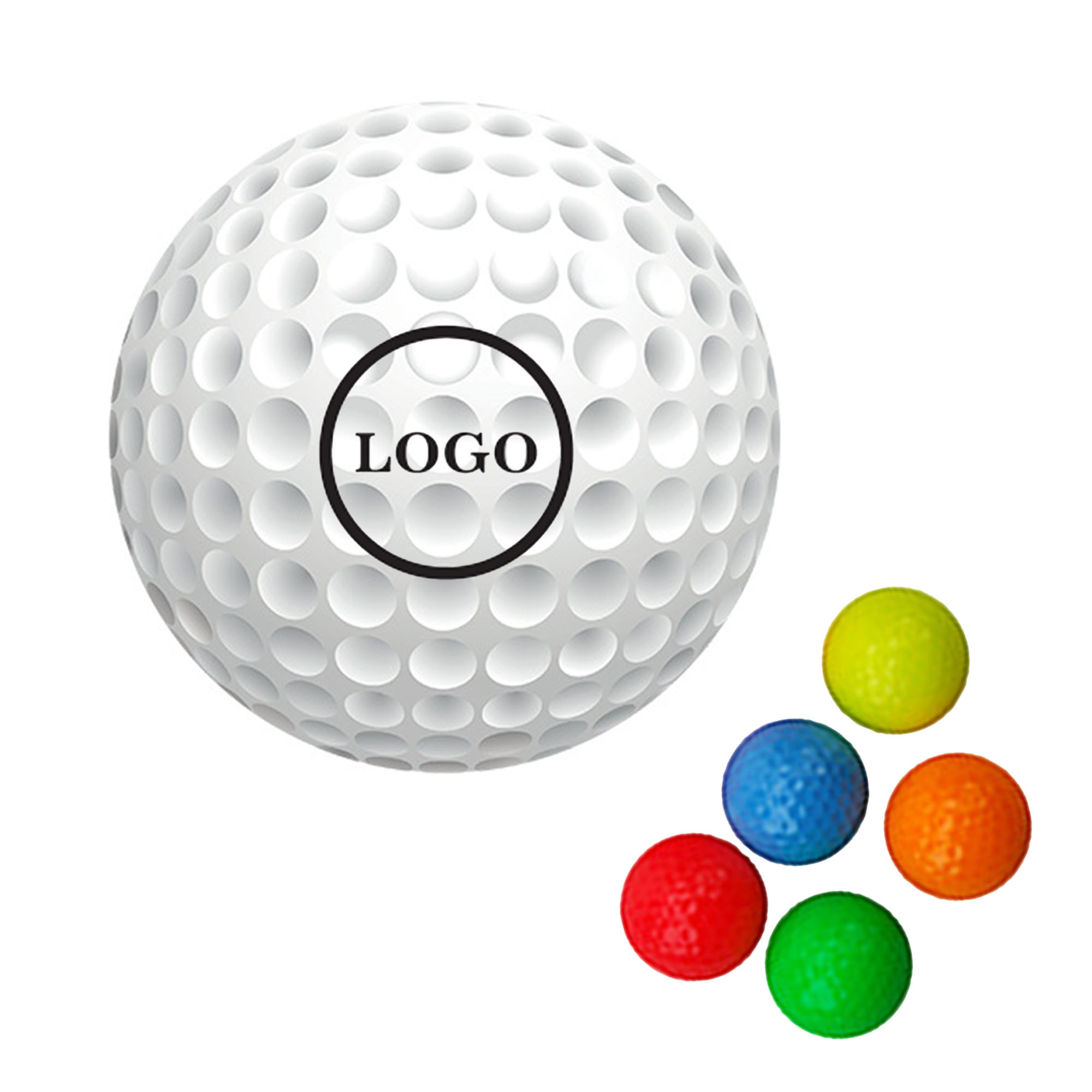 Golf EcoFlex Range Ball 3