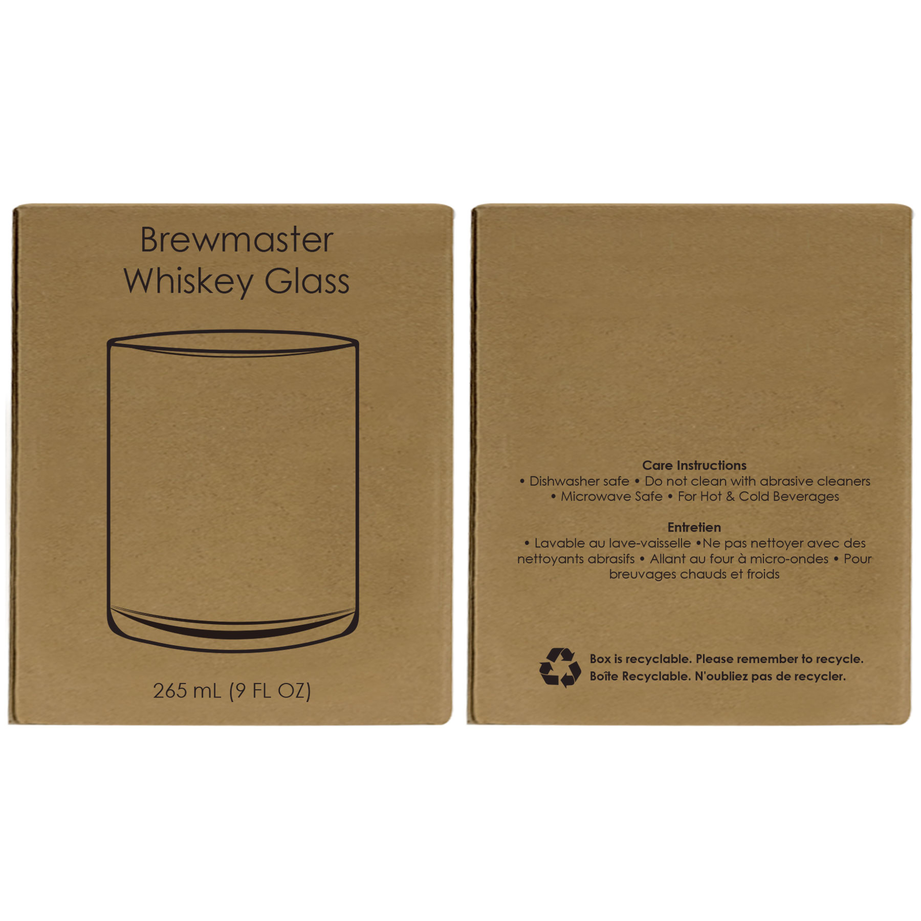 Brewmaster 265 Ml. (9 Fl. Oz.) Whiskey Glass 1