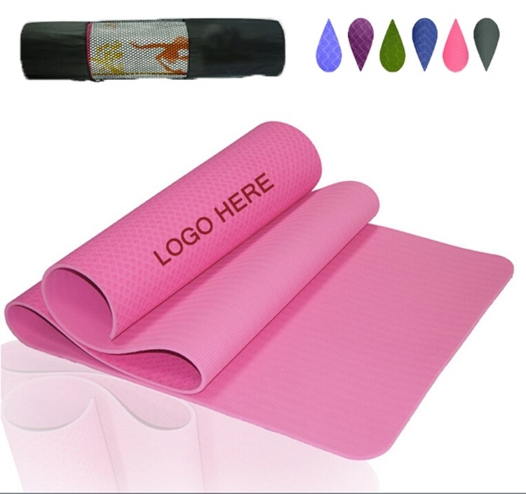 TPE Yoga Mat & Carrying Case 2
