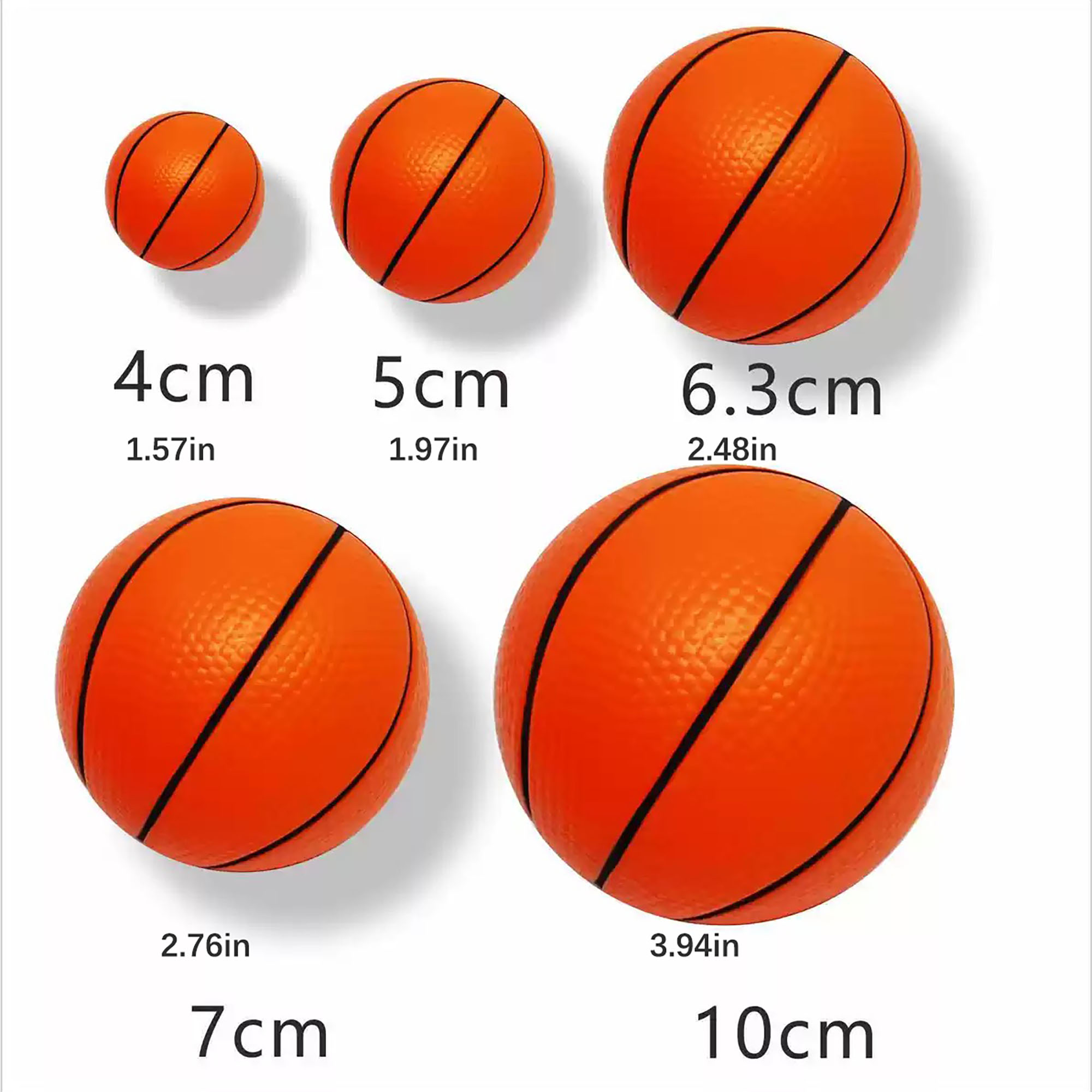 Basketball Shape Stress Reliever 3