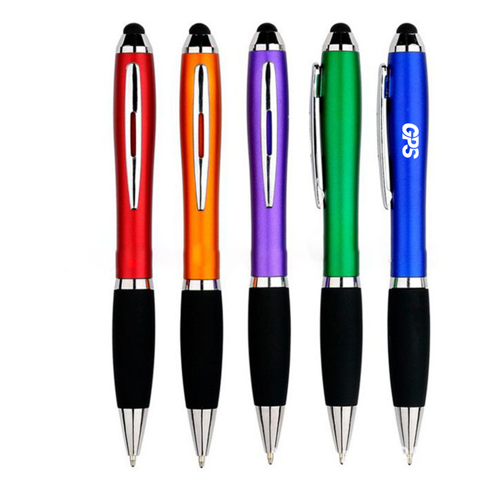 Stylus For Touch Screens Led Light Ball Point Pen