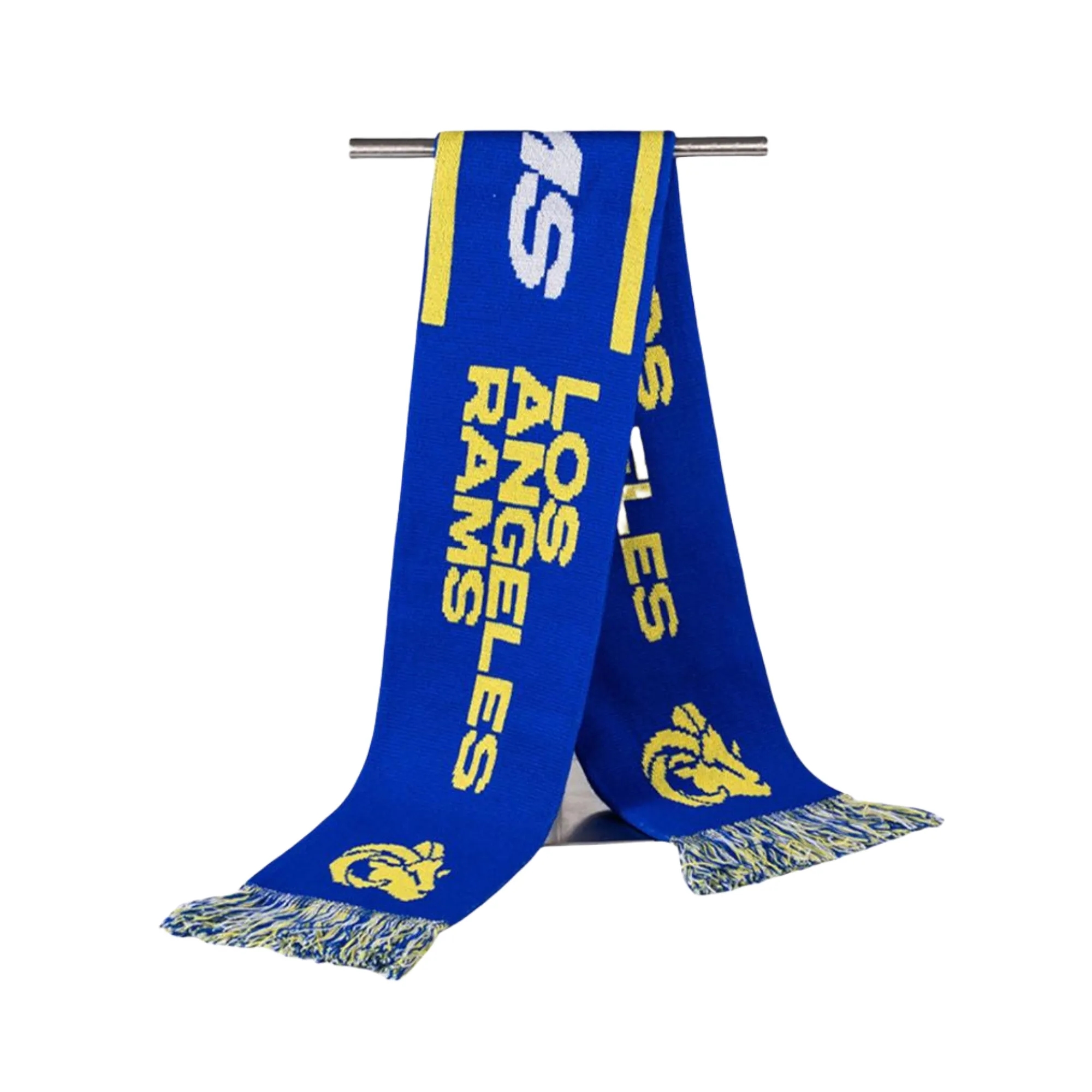 Knitted Soccer Scarf Full Color Winter Warm 2