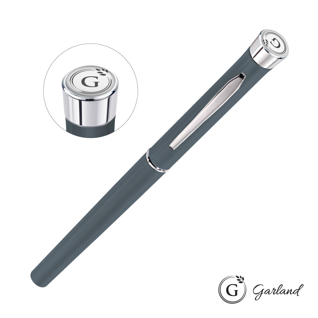 Garland® Color Matte Rollerball Pen - Chrome 3