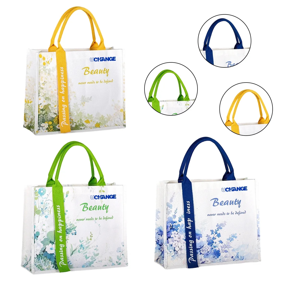 Eco Cotton Canvas Tote Bag With Boxy Gusset Custom Logo, custom tote bag with logo imprint 6