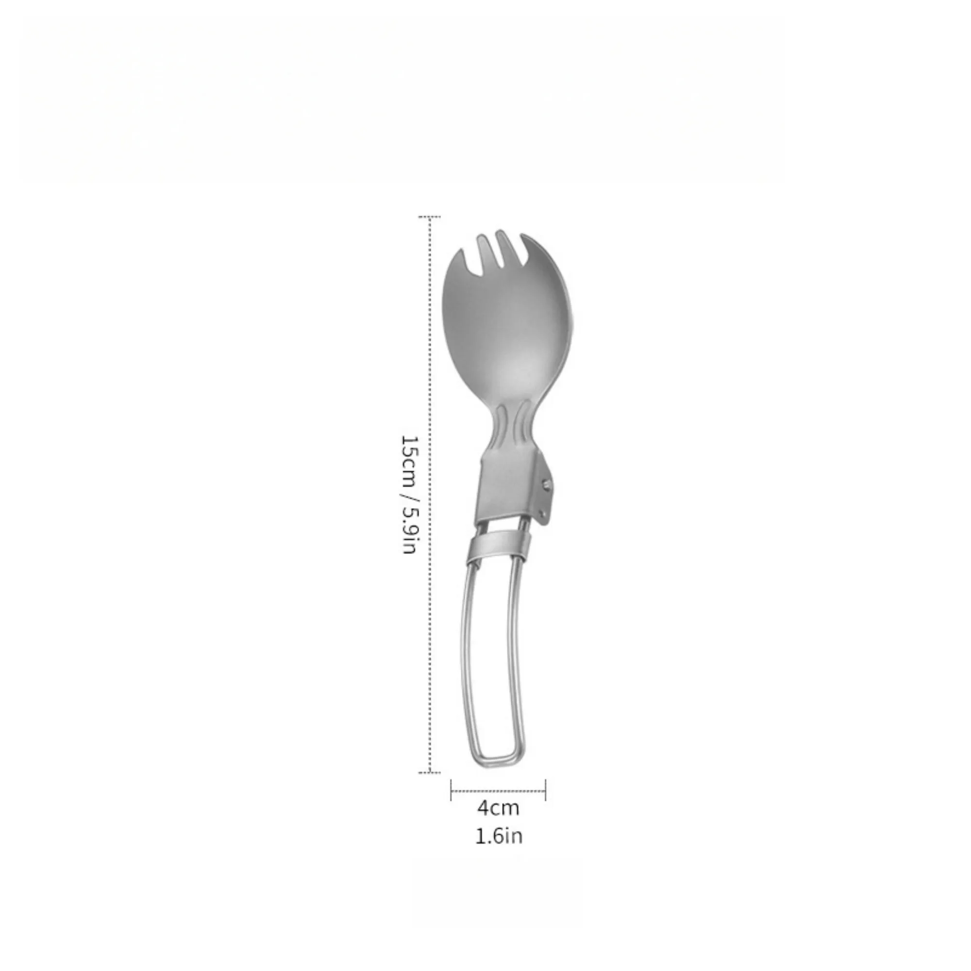 Titanium Stainless Camping Cutlery Set 10