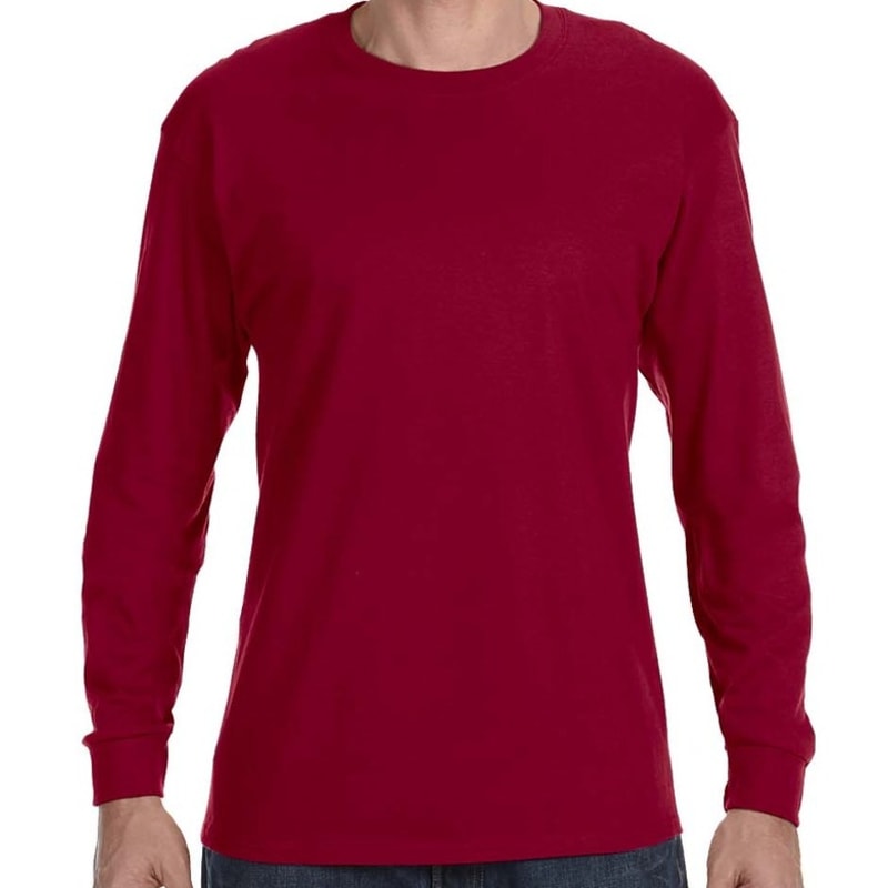 Jerzees 5.6 Oz., 50/50 Heavyweight Blend™ Long-Sleeve T-Sh 7