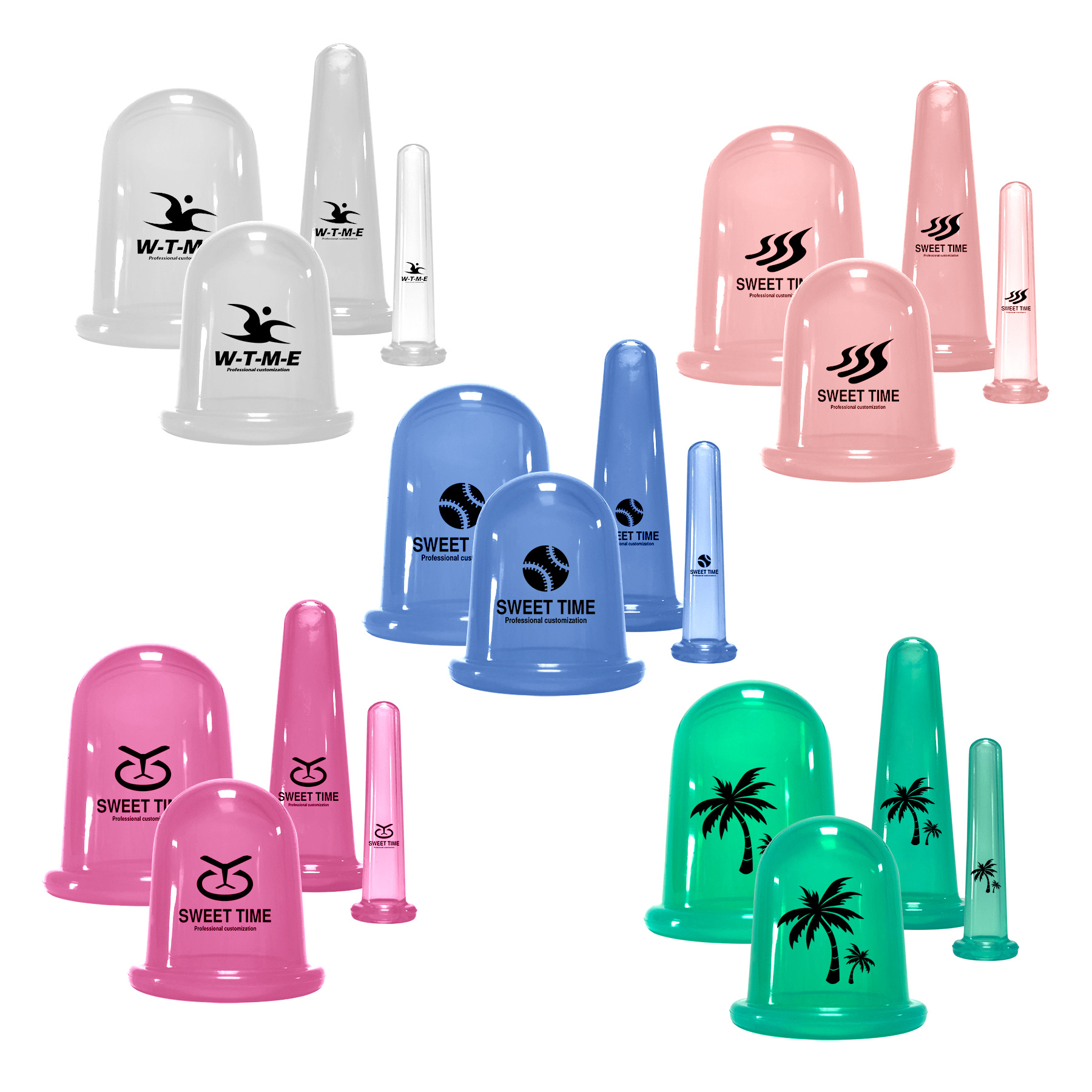 Silicone Cupping Device Set 1