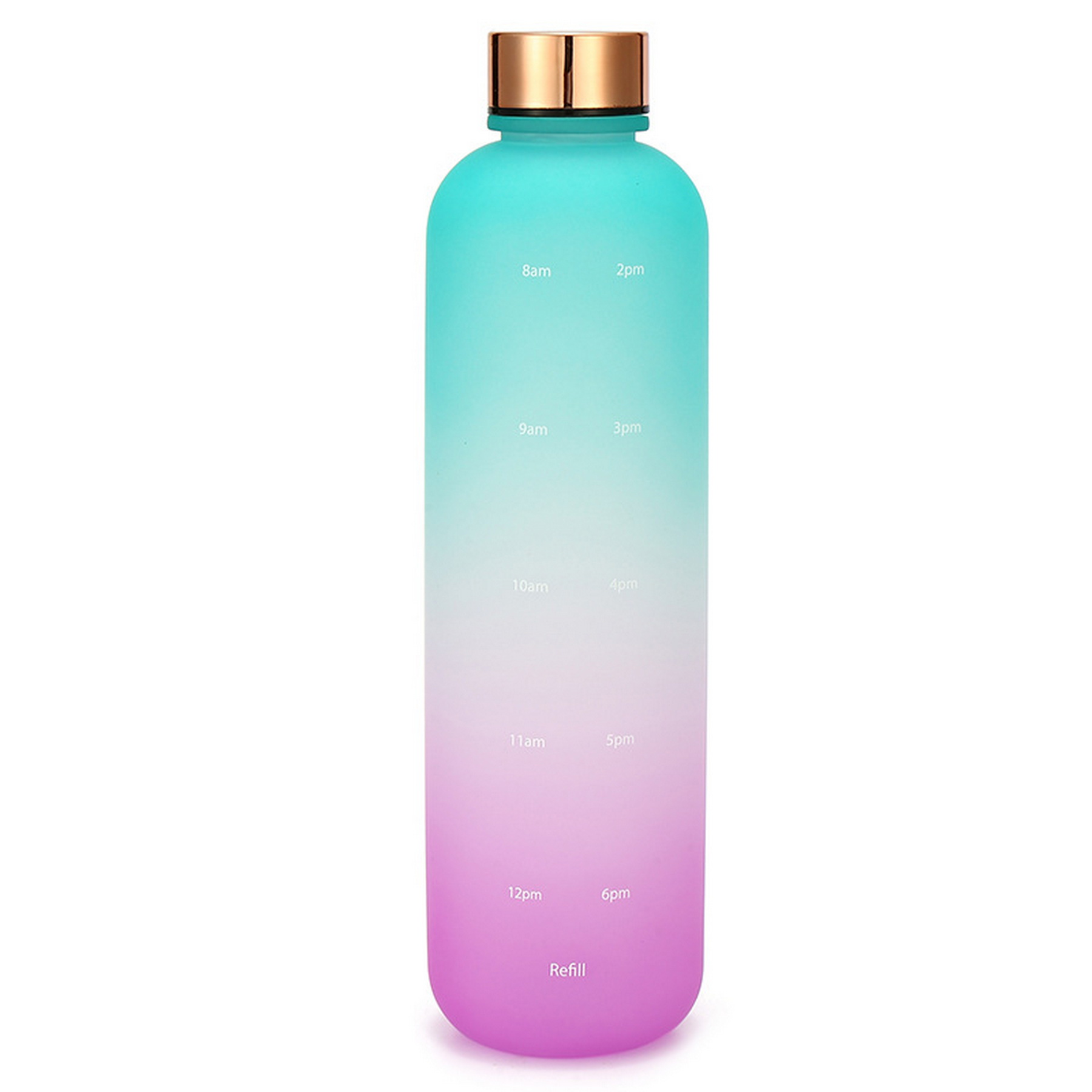 32oz BPA Free Motivational Water Bottle With Time Marker 2