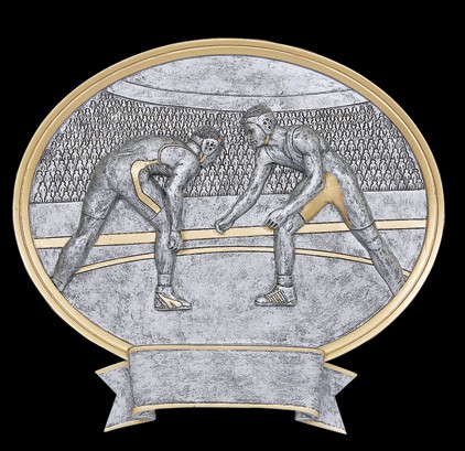 8" Wrestling Legend Plate 2