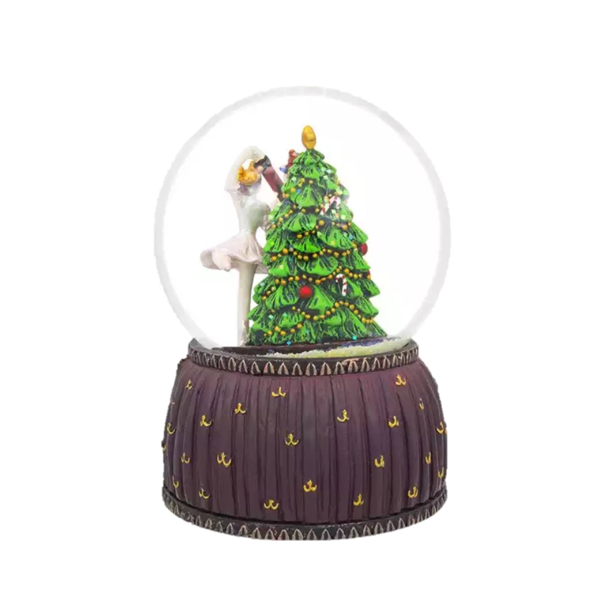 Custom Christmas Musical Resin Snow Globe 3