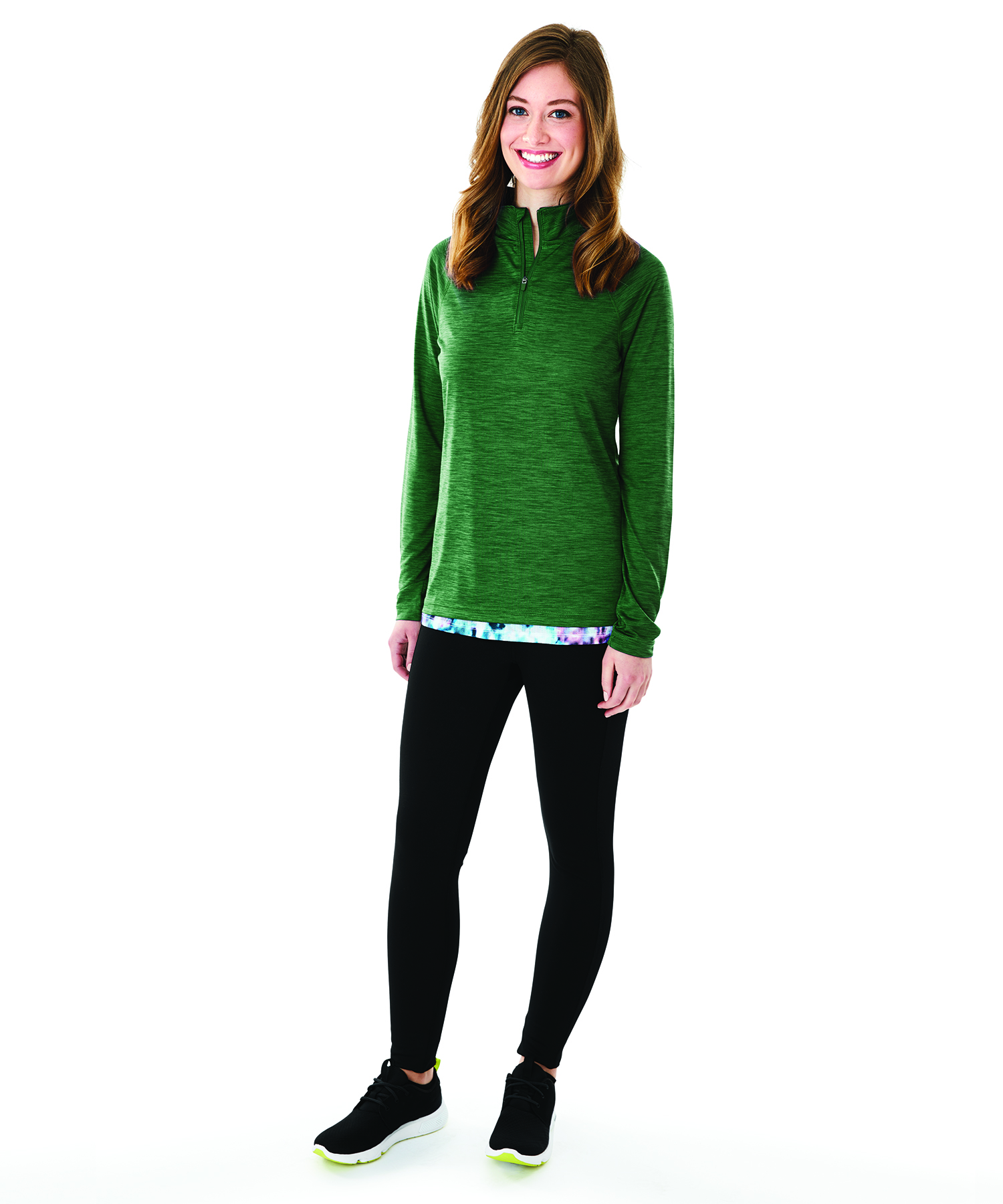 Women's Space Dye Performance Pullover 14