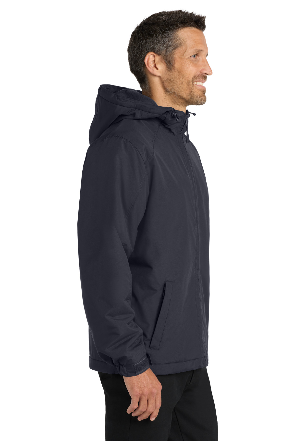 Port Authority Hooded Charger Jacket. J327 1