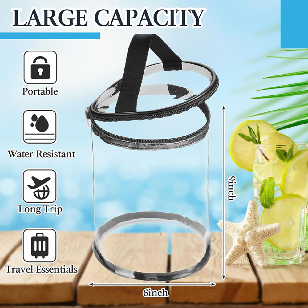 PVC Cylinder Tote Bag 3