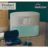 Wellable™ White Noise Sunrise Alarm Clock 49
