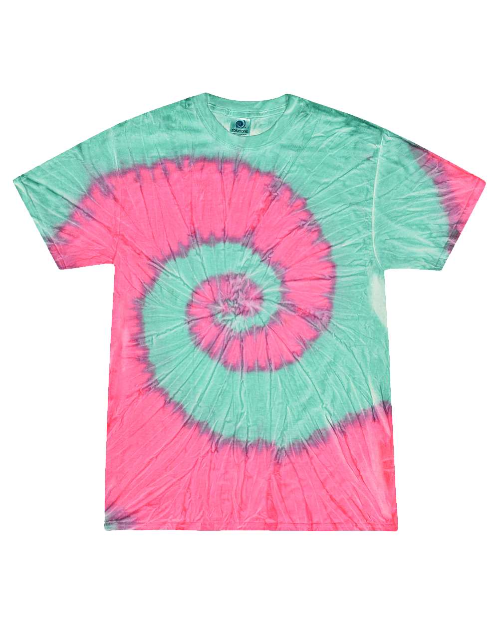 Unisex Multi-Color Tie-Dyed T-Shirt - 1000 15