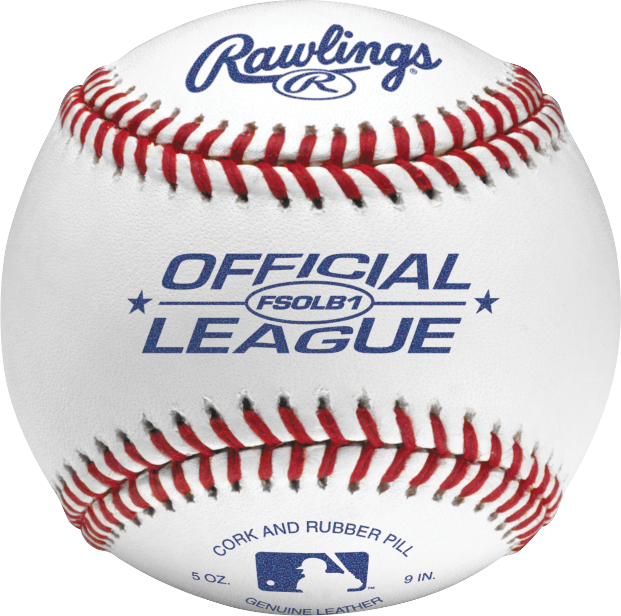 Rawlings FSOLB1 Flat Seam Composite Cork/Rubber Center Baseballs 2