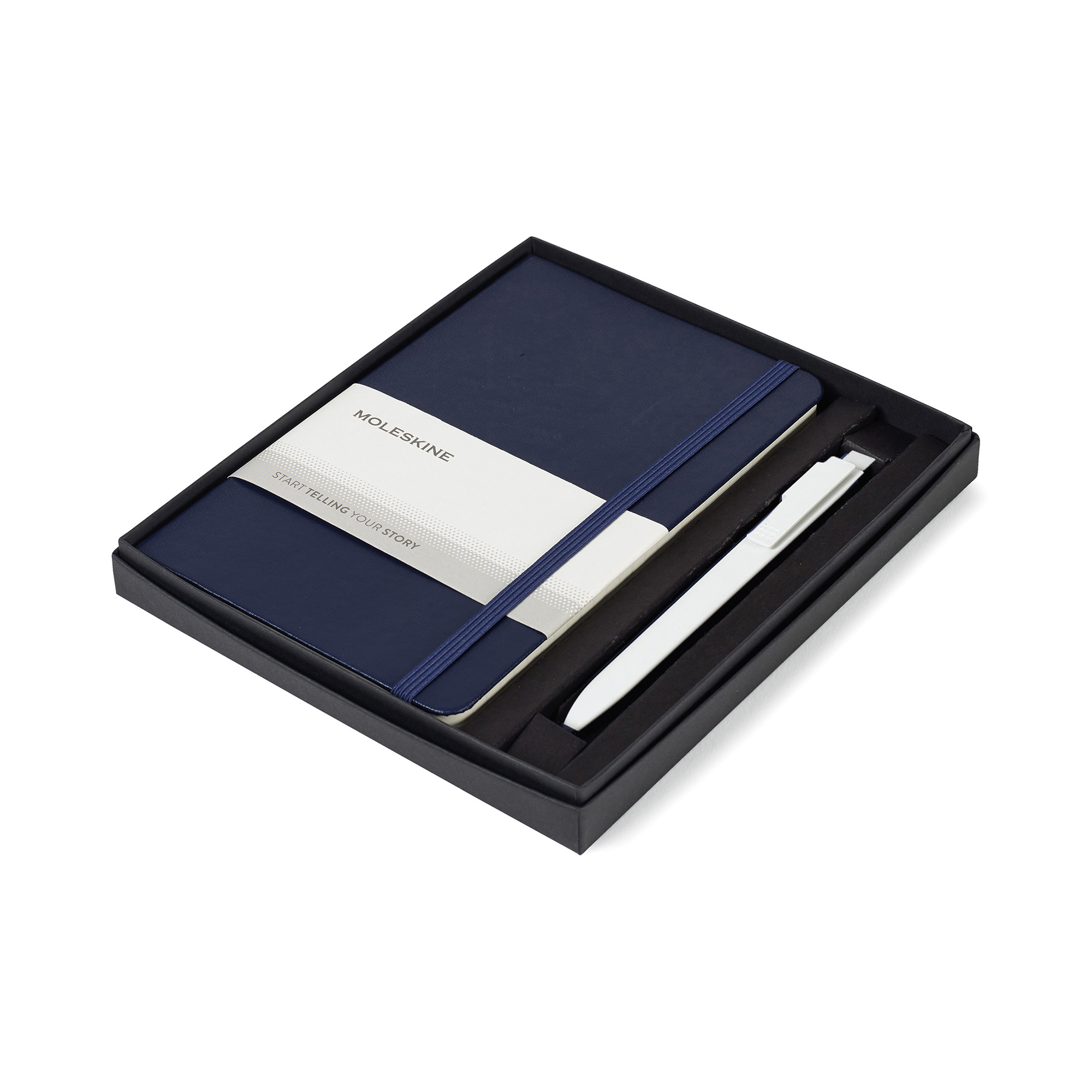 Moleskine® Medium Notebook and GO Pen Gift Set 18