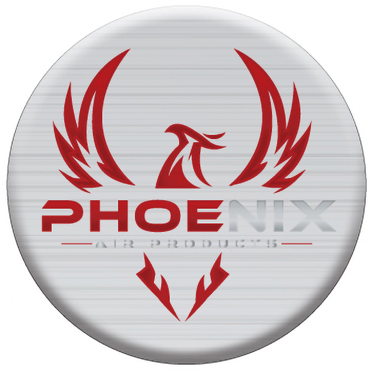 4 Sq. Inch Custom 4 Colour Process Brushed Aluminum Polyester Domed Decal