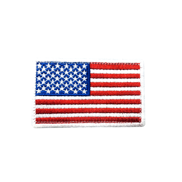 U.S. Flag Embroidered Patch 4
