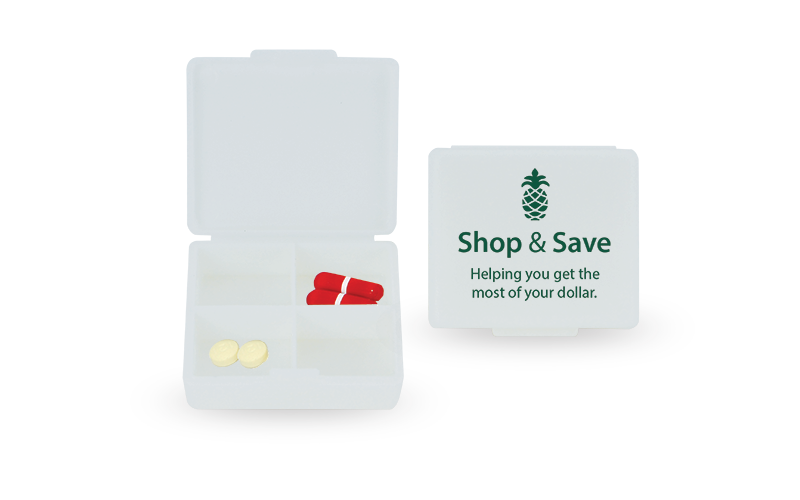 Four-A-Day Pill Box