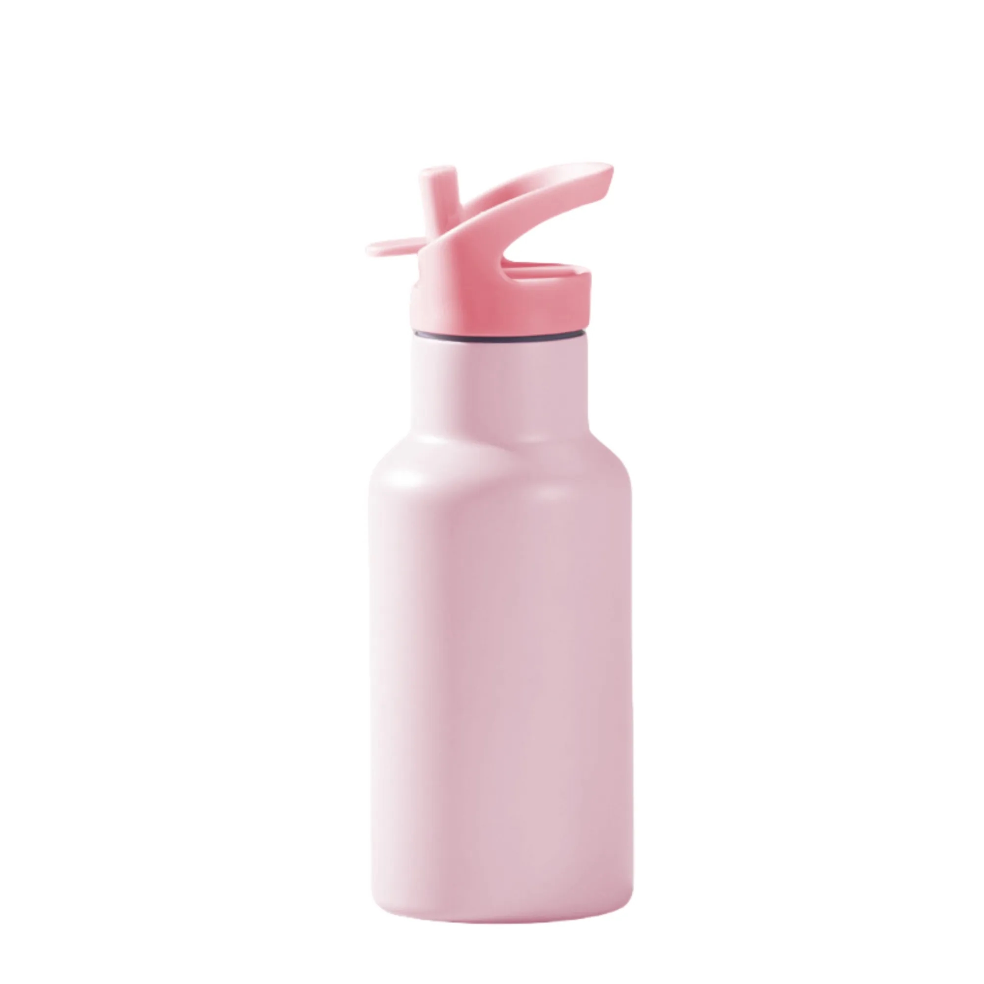 12oz Portable Outdoor 316 Stainless Steel Straw Thermos 11