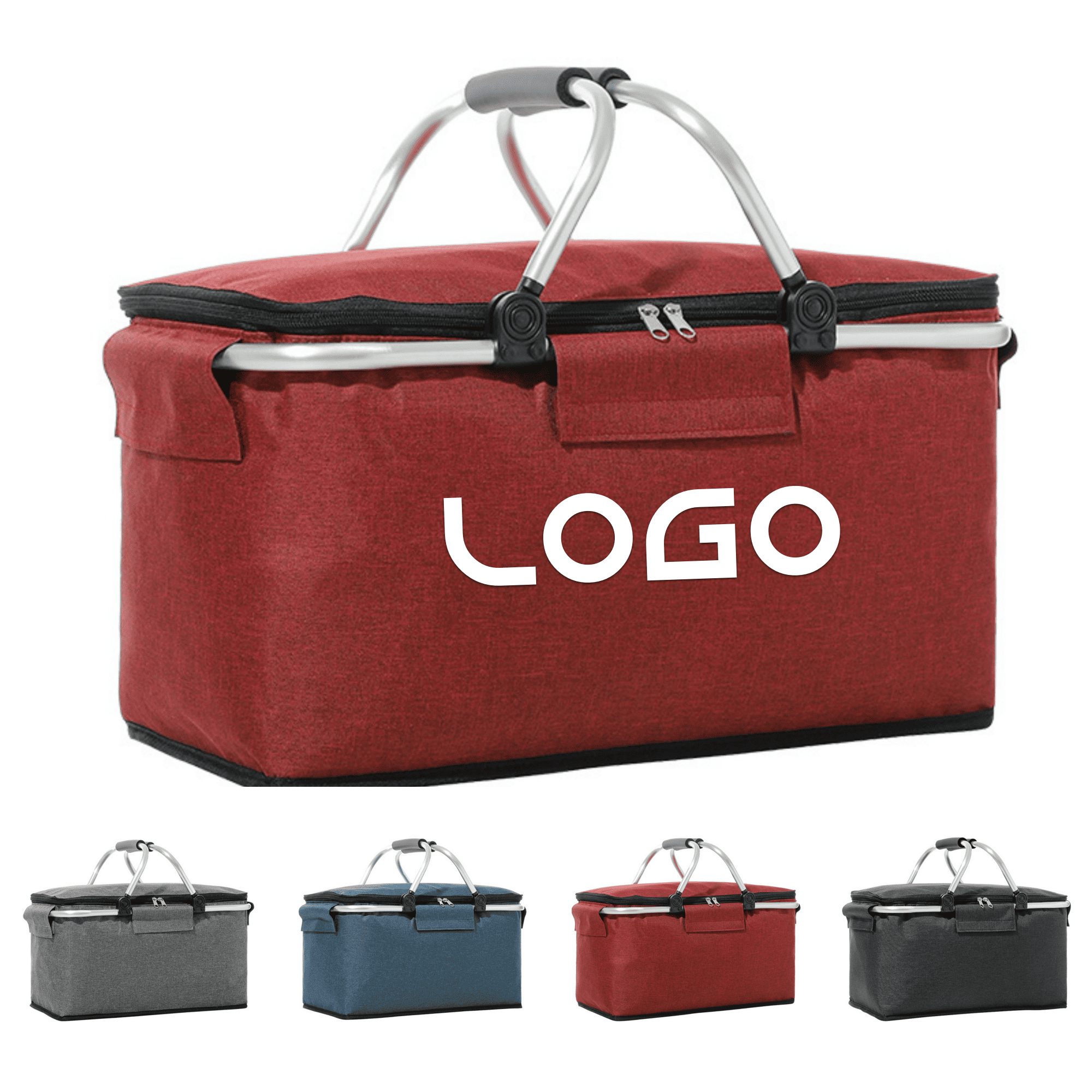 Portable Cooler Basket For Outdoor Events 2