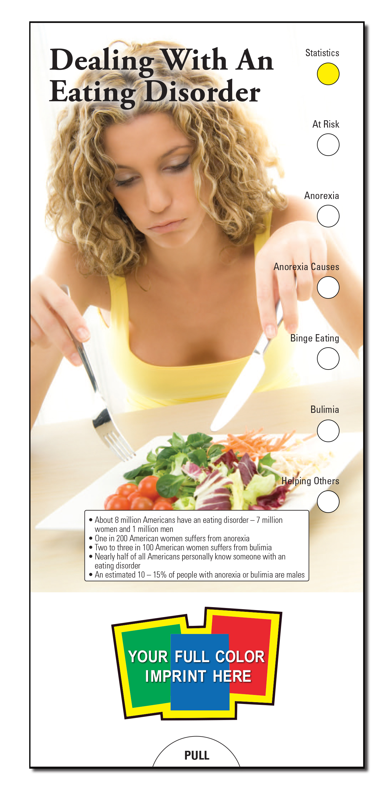 SLIDE CHART - Dealing With An Eating Disorder Slide Chart 3