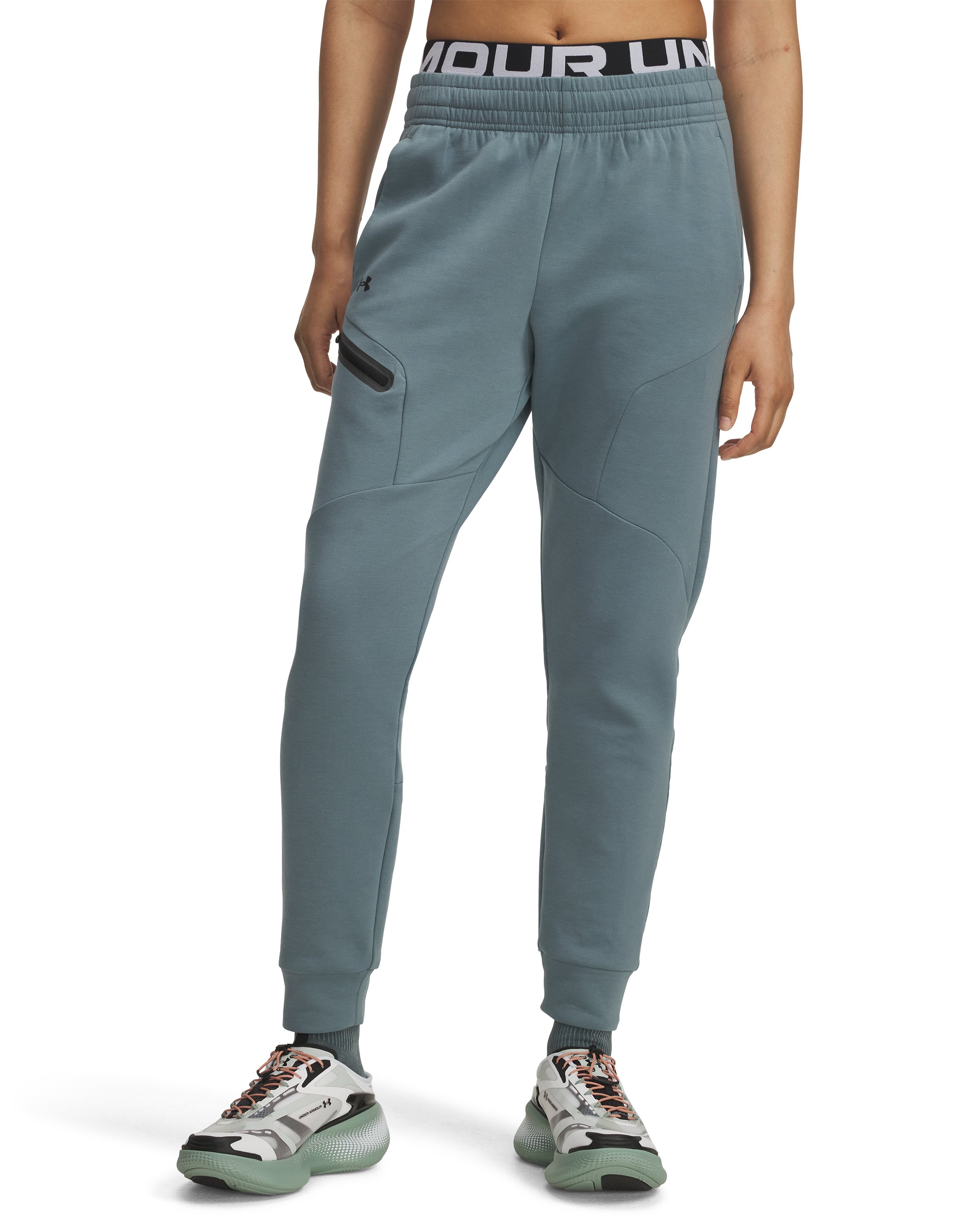 UA Unstoppable Fleece Women's Joggers 2