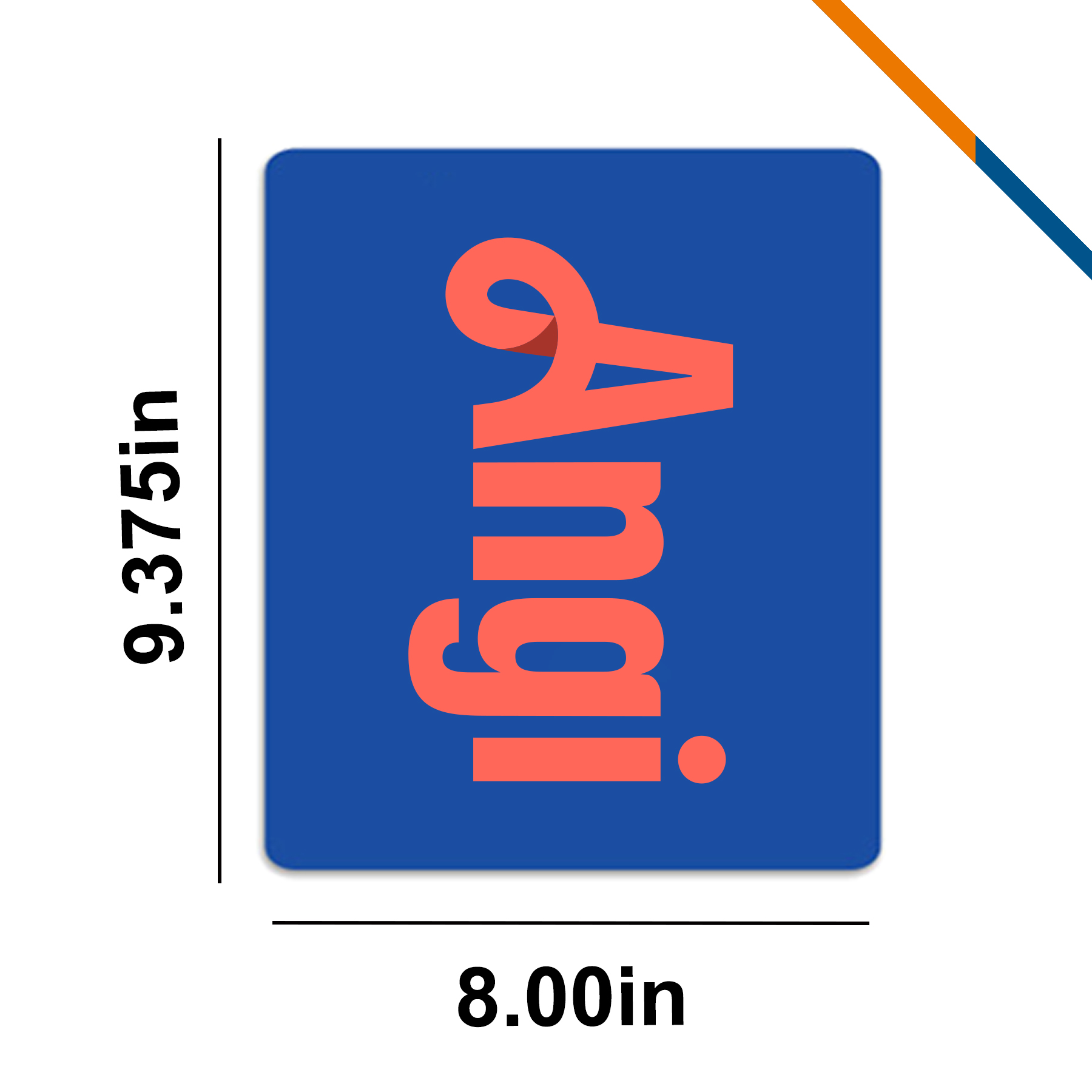 Basi Rectangle Mouse Pad 3
