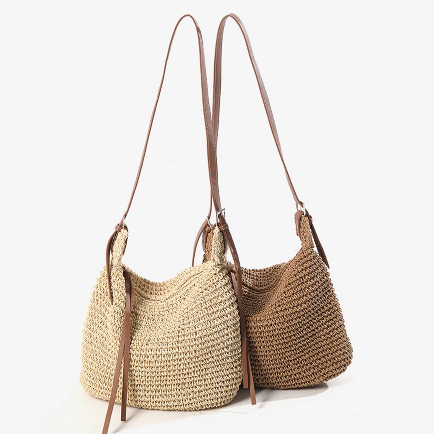 Breathable Beach Woven Shoulder Bag 3