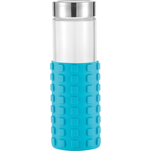 20 oz Silicone Grip Square Bottle 1