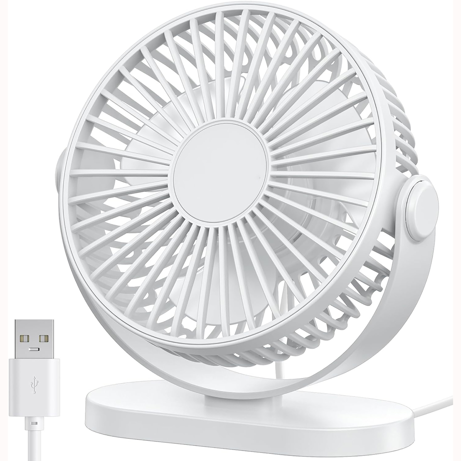 USB Desk Small Quiet Fan 8