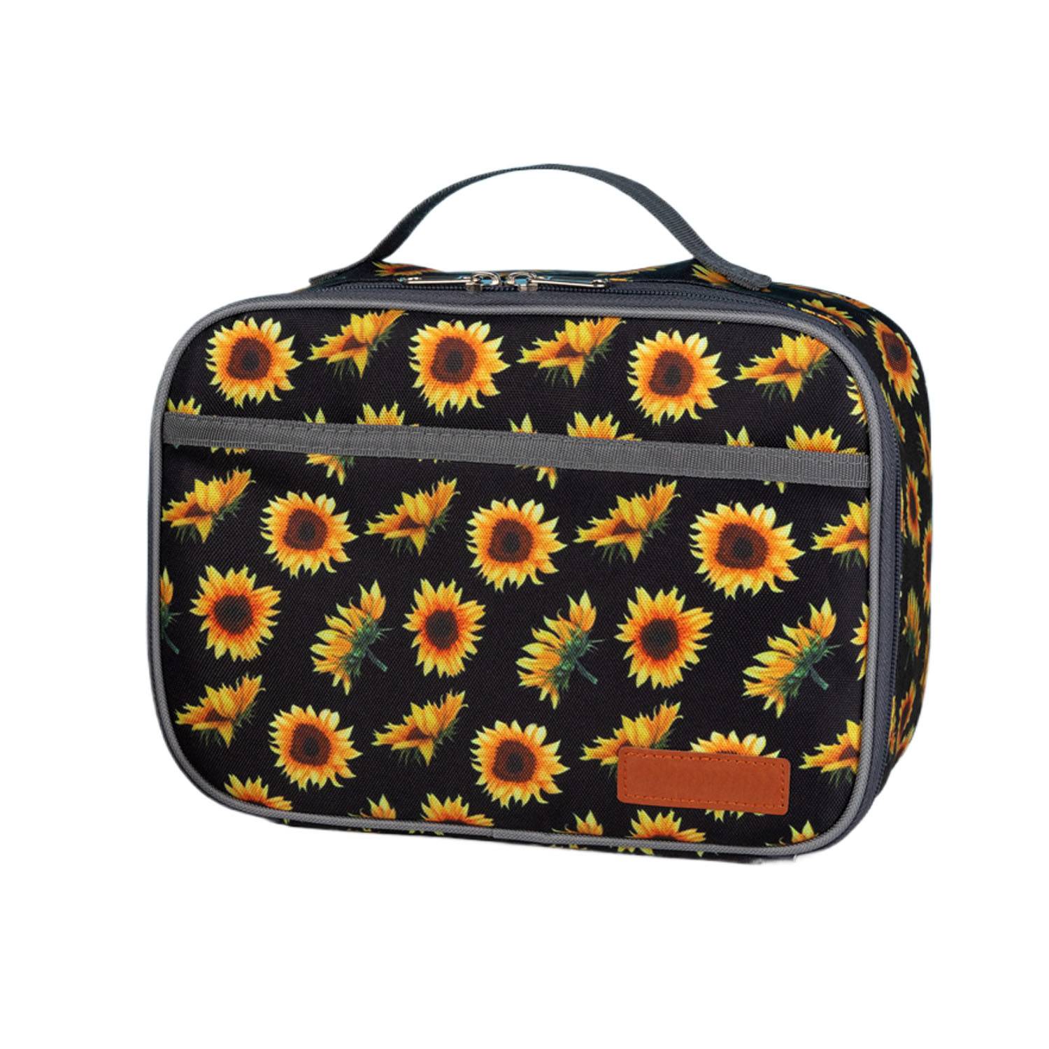Kids Compact Portable Oxford Insulated Lunch Bag w/ Handle 5