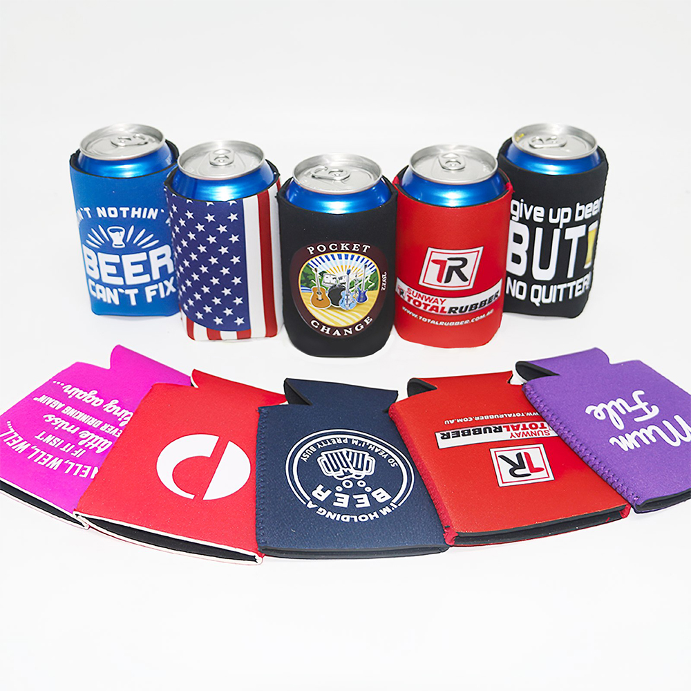 Collapsible Neoprene Can Cooler Insulator Holder 3