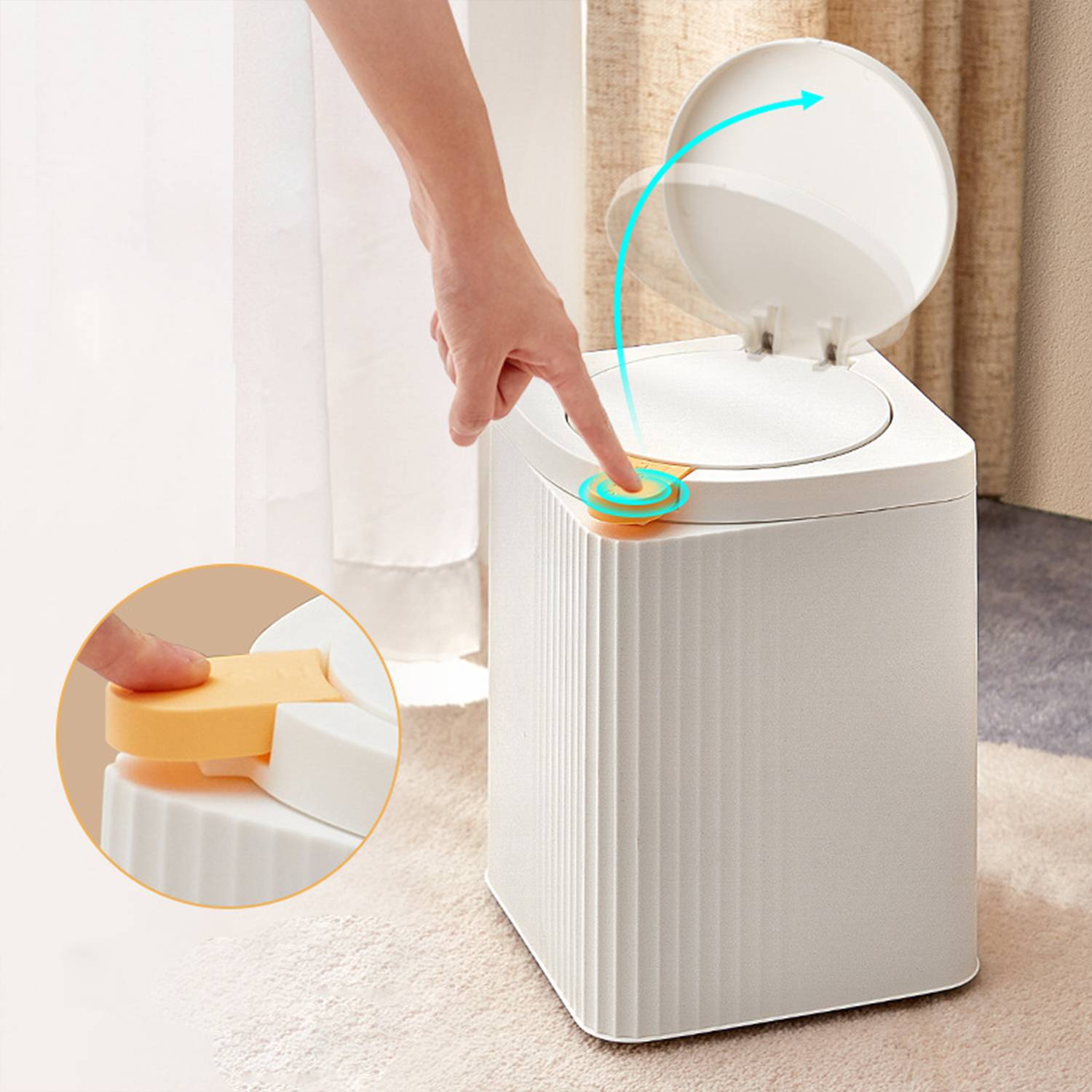 Cartridge Cap Trash Can 2