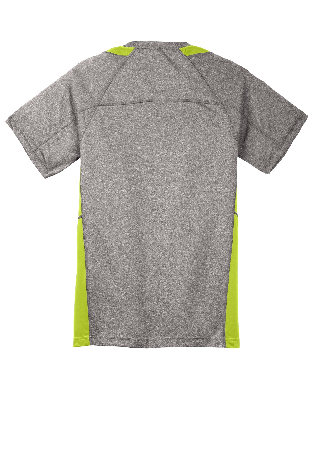 Sport-Tek Youth Heather Colorblock Contender Tee. YST361 55
