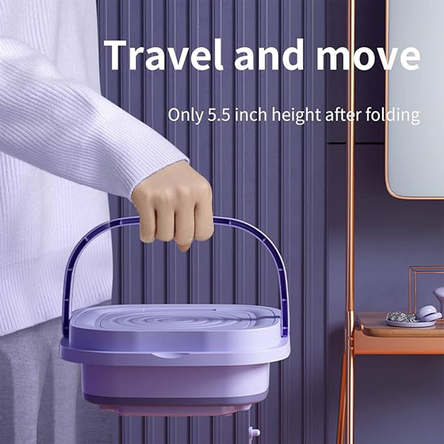 Foldable Mini Washing Machine 3