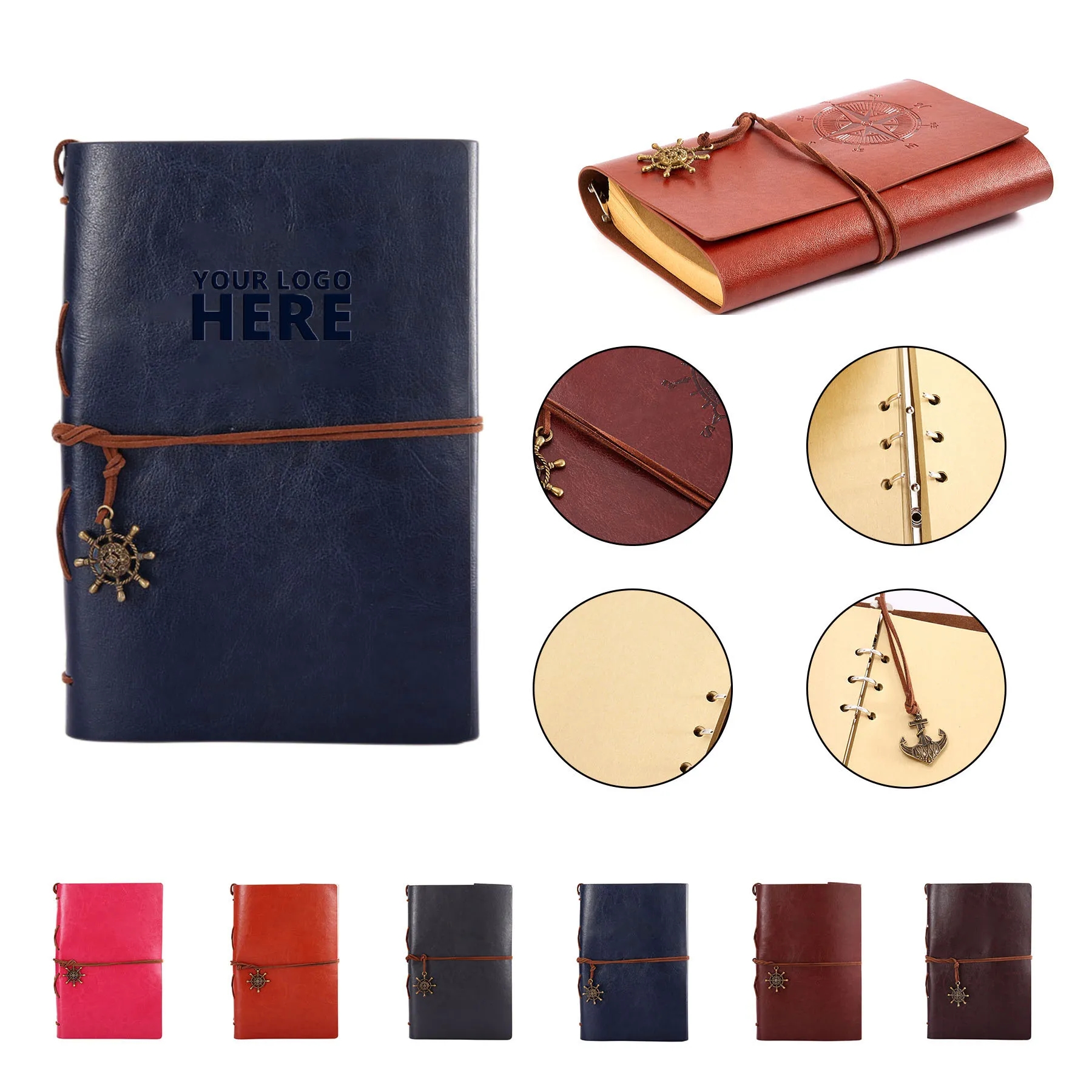 Vintage Refillable Diary Notebook 2