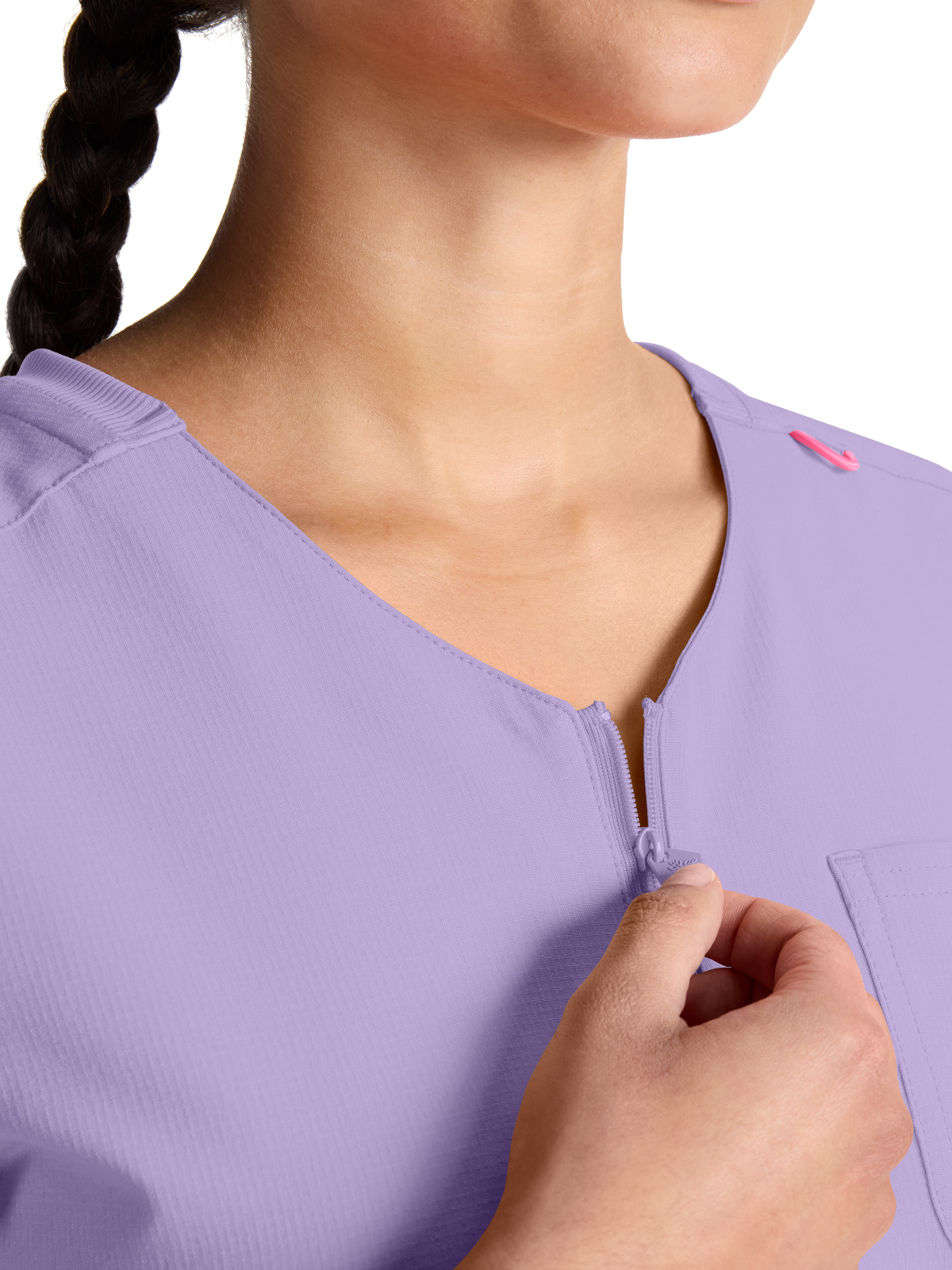 Med Couture - MC AMP - Women's 1-Pocket V-Neck Top 16
