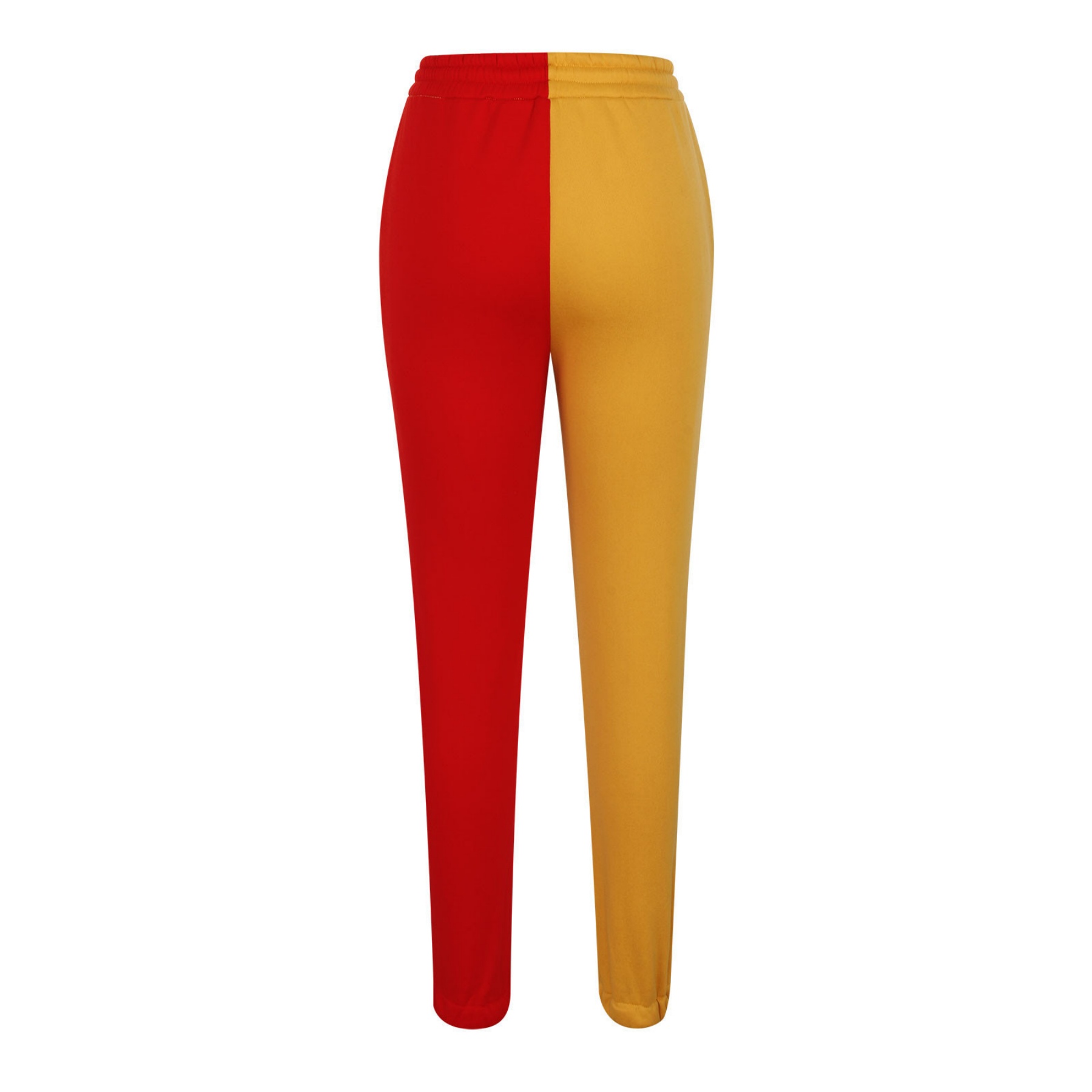 Color Block Drawstring Sweatpants Womens Chic Pants 12