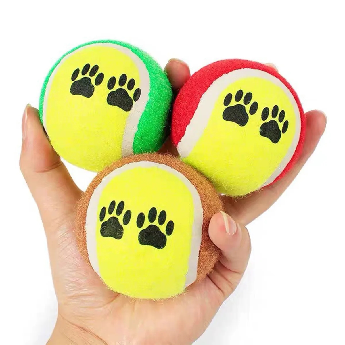 Pet Dog Toy Tennis Ball For Sports And Training 4