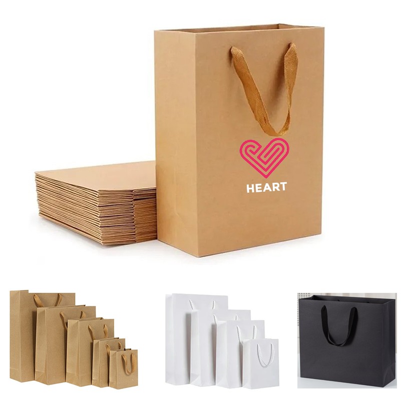 Paper Handbags Kraft Gift Bags 2