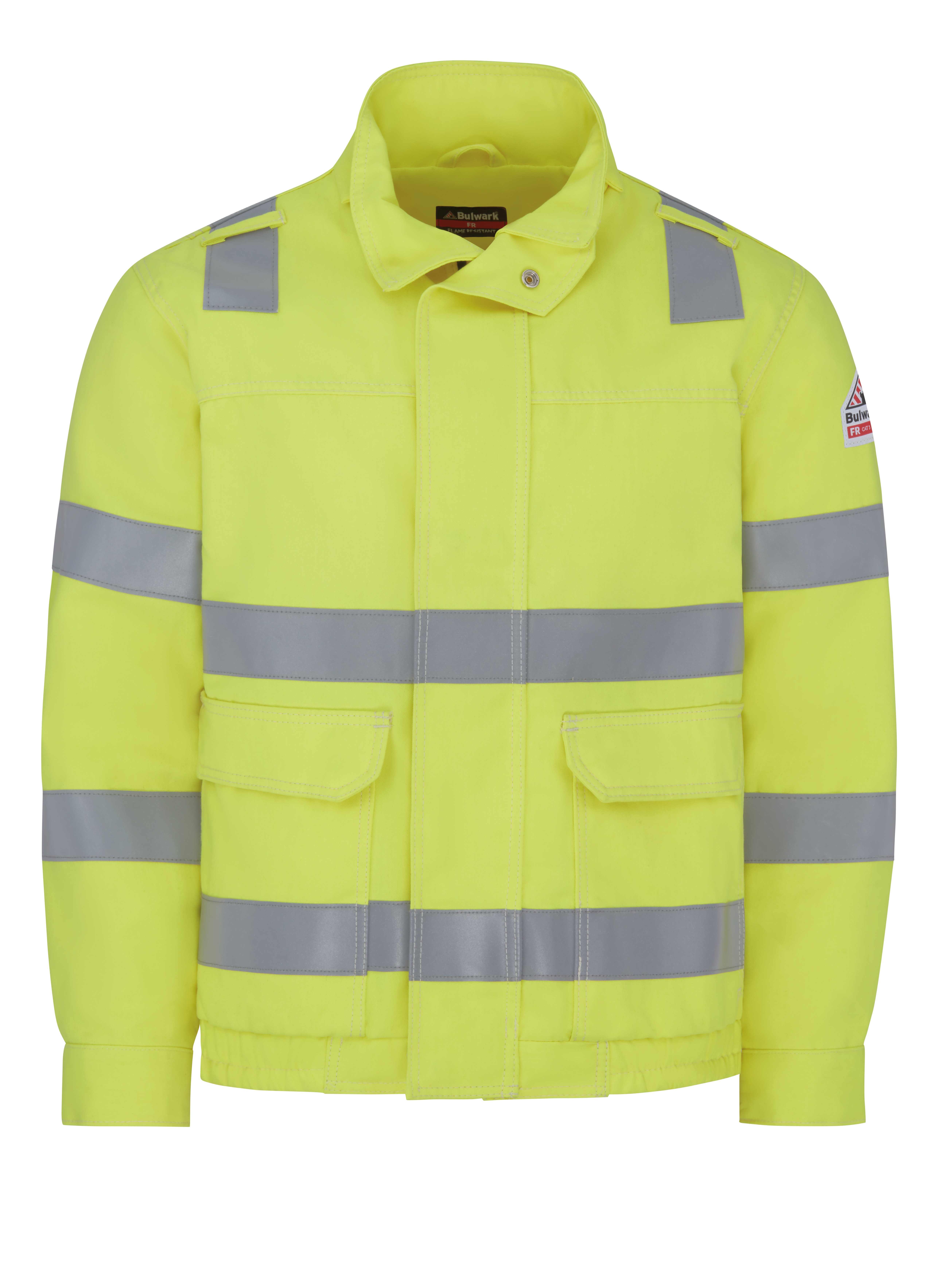 Bulwark® Hi-Visibility Lined Bomber Jacket 2