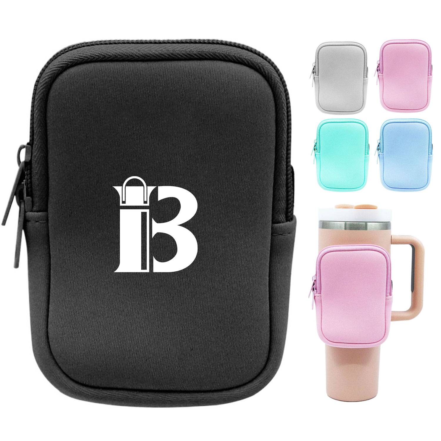 Neoprene Adjustable Gym Water Bottle Storage Pouch 2