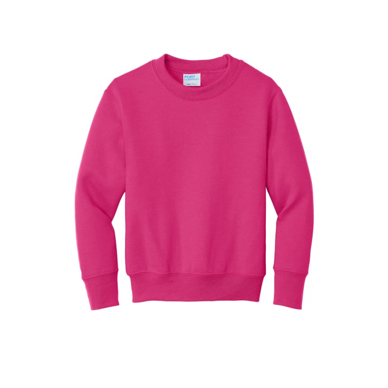 Port & Company Youth Core Fleece Crewneck Sweatshirt. 33