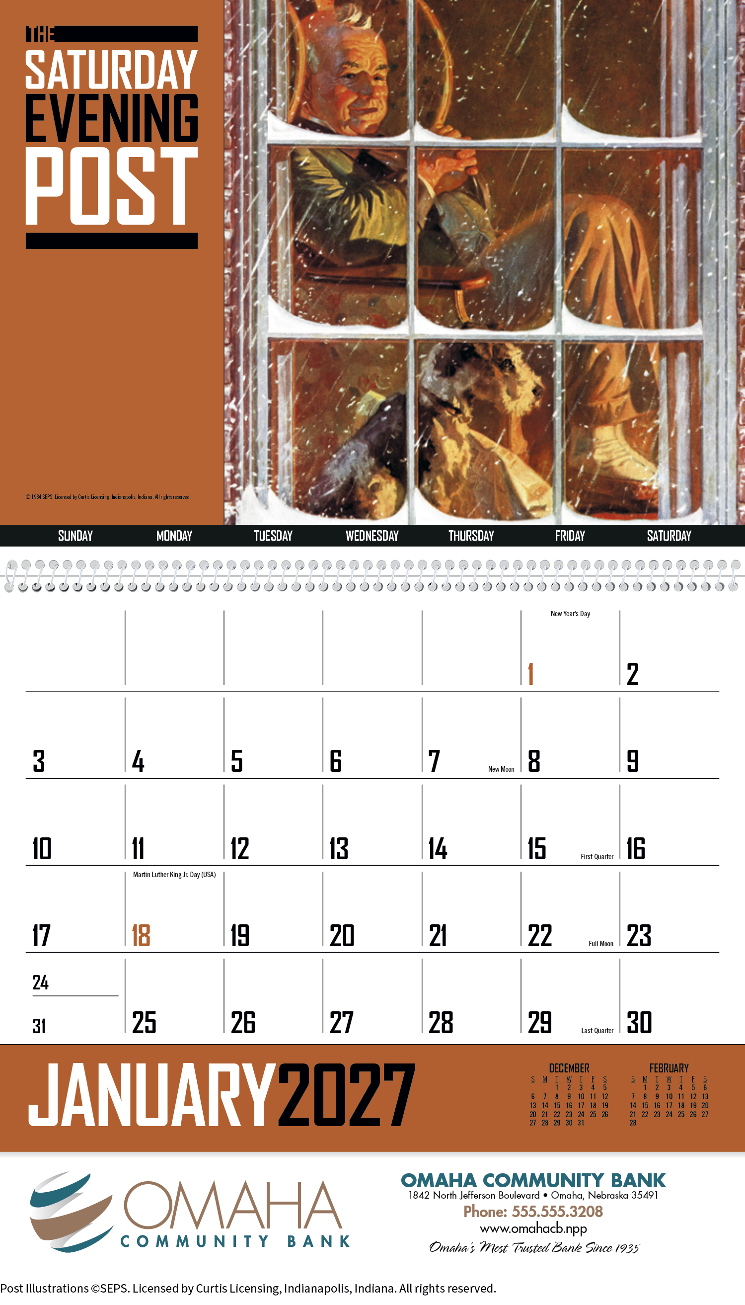 Triumph® Calendars The Saturday Evening Post 51