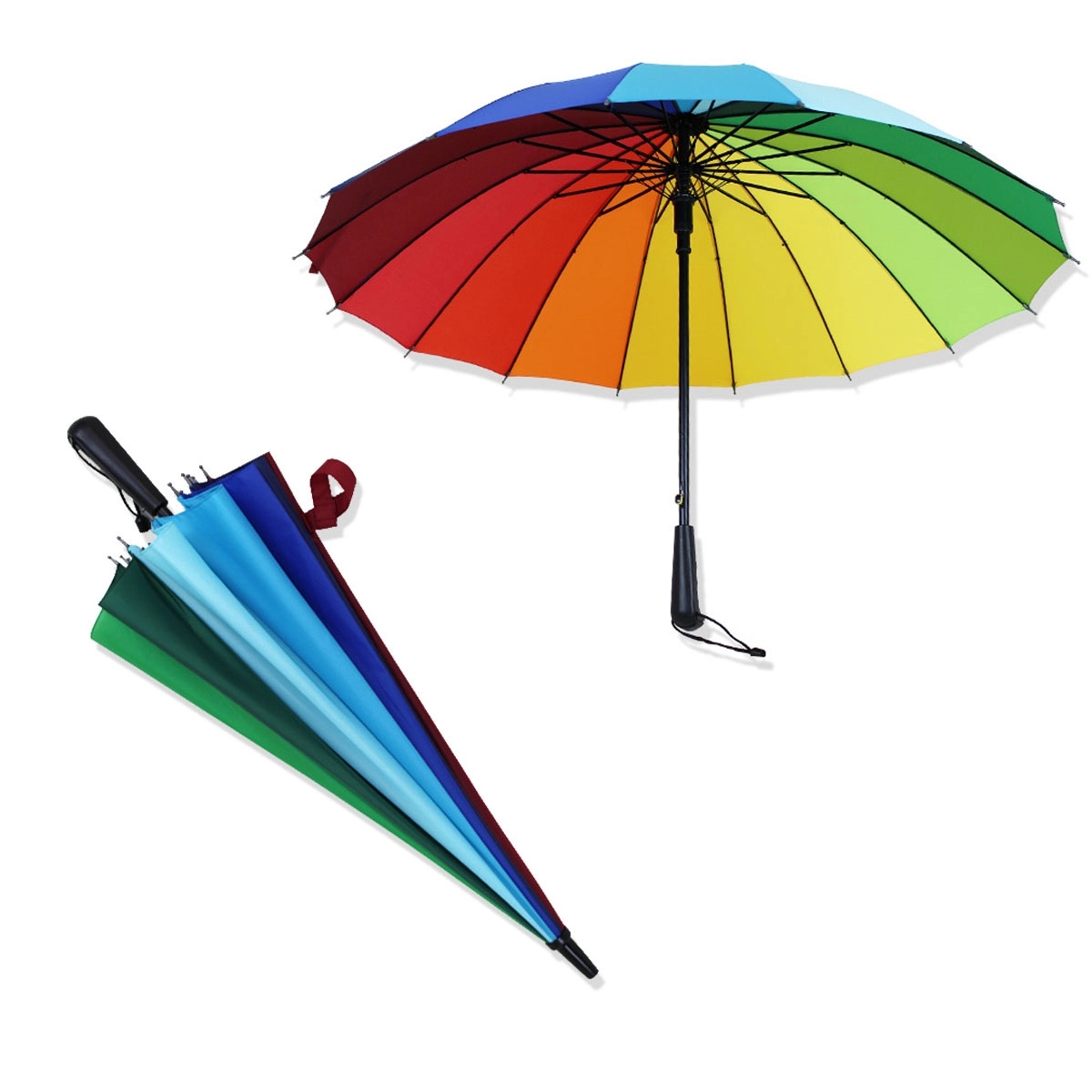 Colorful Rainbow Umbrella 4