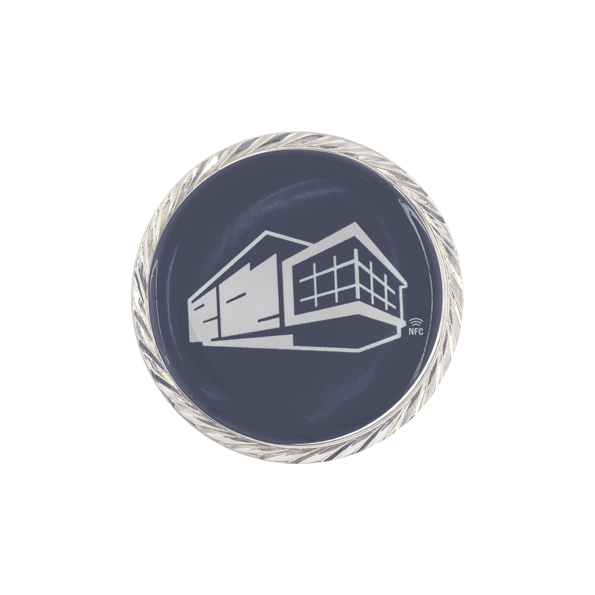 NFC Challenge Coin w/ Oblique Border (1.75") 11