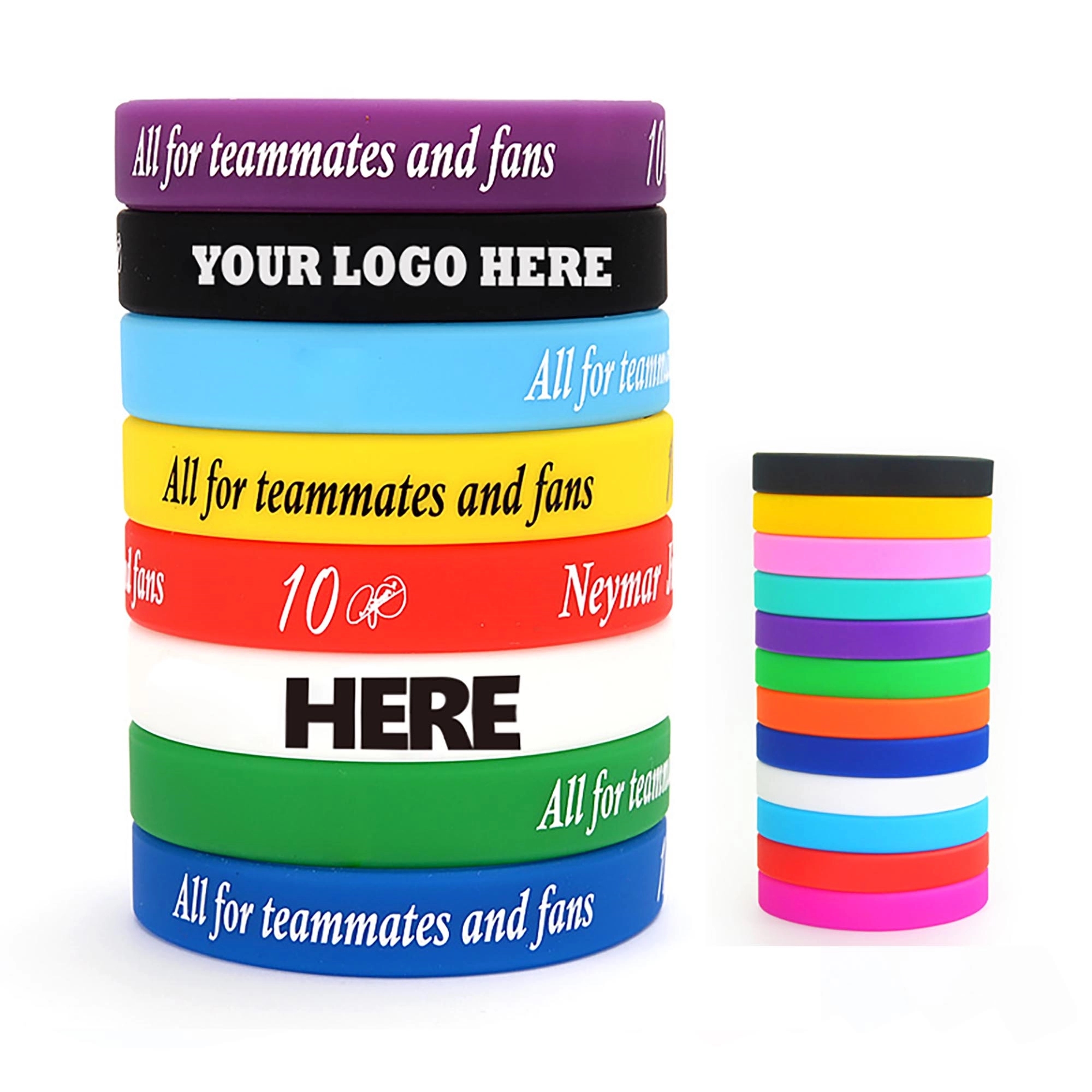 Silk Screen Silicone Bracelet 2