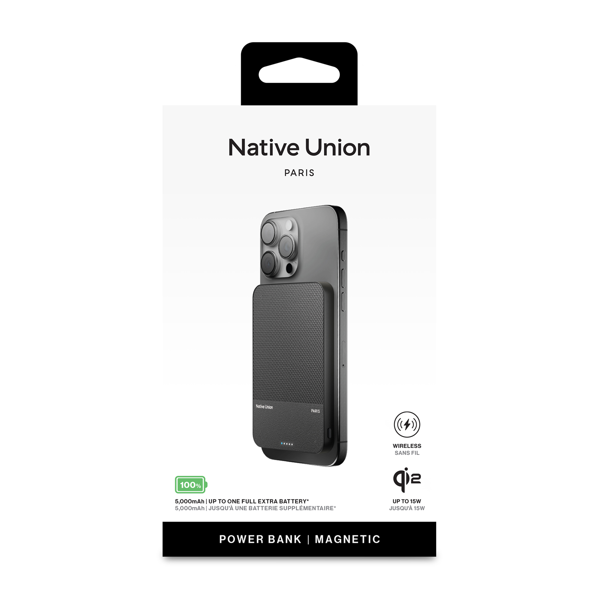 Native Union (RE)Classic Magnetic Power Bank 5000mAh 17